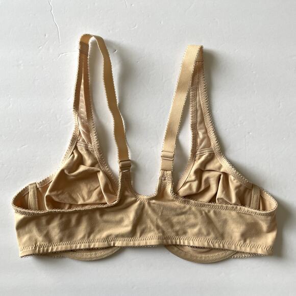 Wacoal Bra Womens 38C Beige Soft Embrace Front Close Underwire Unpadded NWOT - Picture 2 of 5